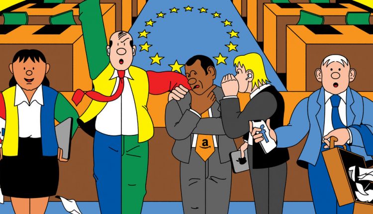 Big Tech Turns Its Lobbyists Loose on Europe, Alarming Regulators