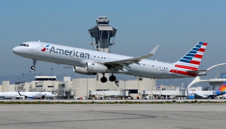 American Airlines surges after better-than-expected results, squeezing short sellers