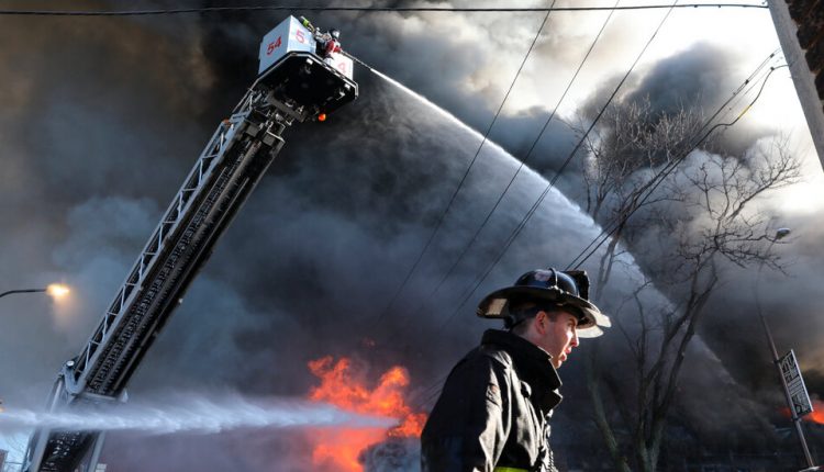 Firefighters Battle an Unseen Hazard: Their Gear Could Be Toxic