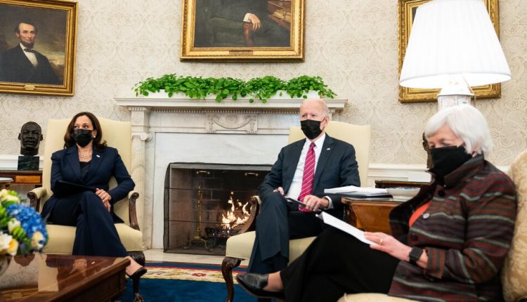 Biden and Top Economic Officials Stress Urgency of More Pandemic Aid