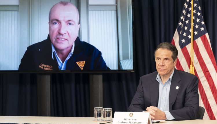 New York Gov. Cuomo, New Jersey Gov. Murphy hold joint press briefing on Covid