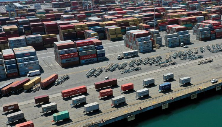 Retailers pay to fly goods from China as U.S. port backup delays deliveries