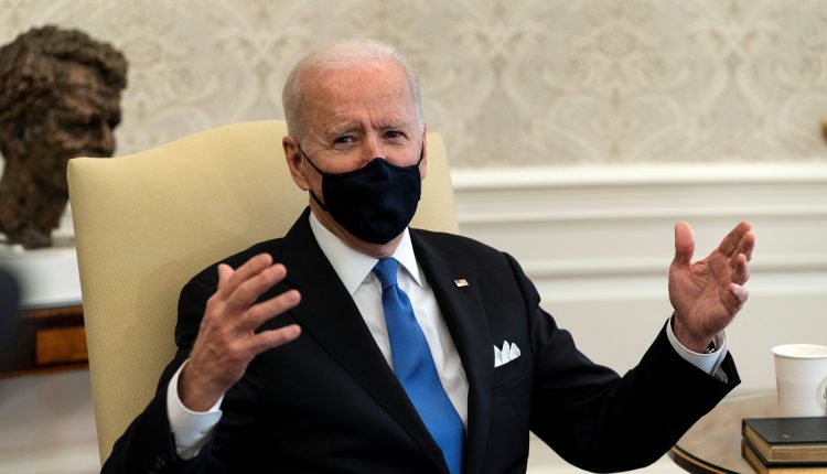 Biden slams governors for lifting mask mandates, calls it 'Neanderthal thinking'