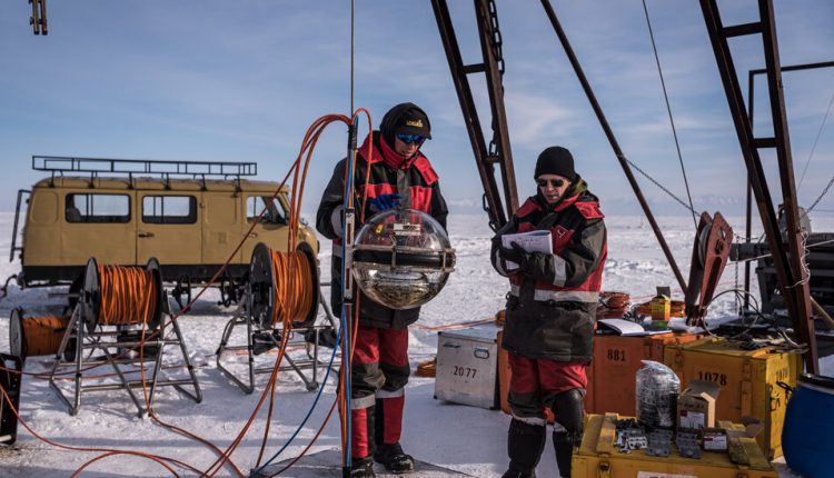 Hunting Ghost Particles Beneath the World’s Deepest Lake