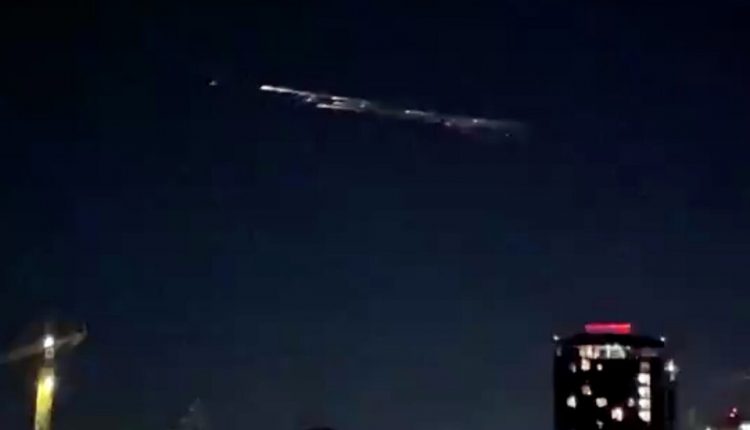 SpaceX Rocket Debris Seen Over Seattle and Portland, Astronomers Say