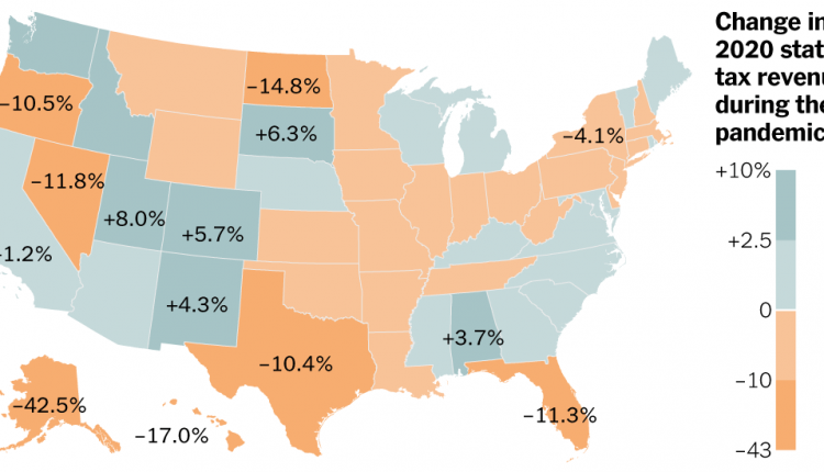 Virus Did Not Bring Financial Rout That Many States Feared