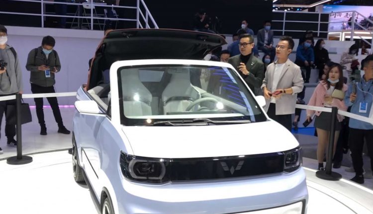 China's Wuling Hongguang Mini EV launches Cabrio electric convertible