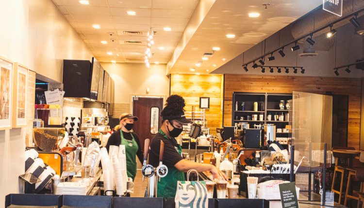 Starbucks and Other Businesses Relax Mask Policies