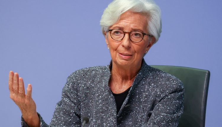 Watch ECB President Lagarde speak after latest policy move
