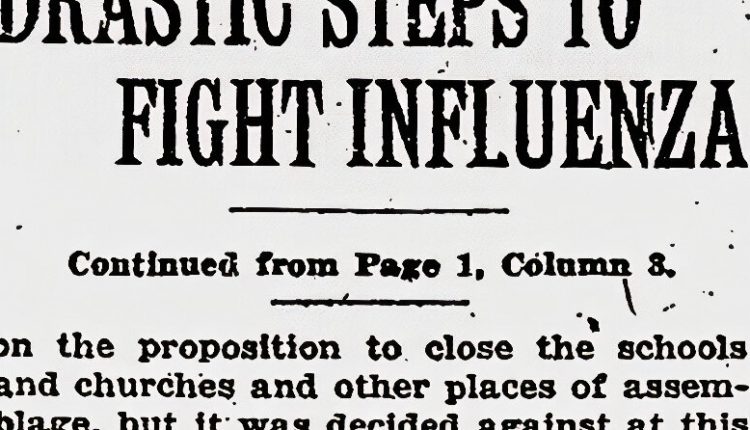Echoes of Another Pandemic: How The Times Covered the 1918 Flu