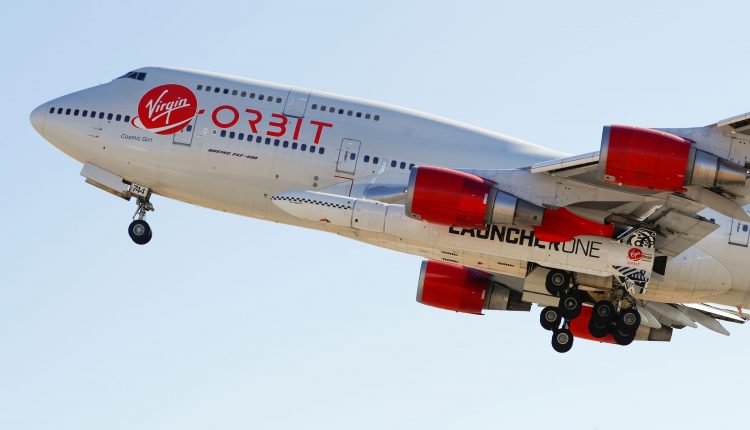 Richard Branson’s Virgin Orbit blasts satellites into space from 747