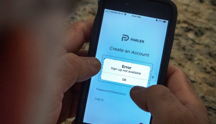 Parler accuses Amazon of breaking antitrust law in suspending hosting services.