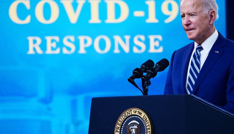 Biden says states should reinstate mask mandates and wait to reopen businesses as Covid cases rise