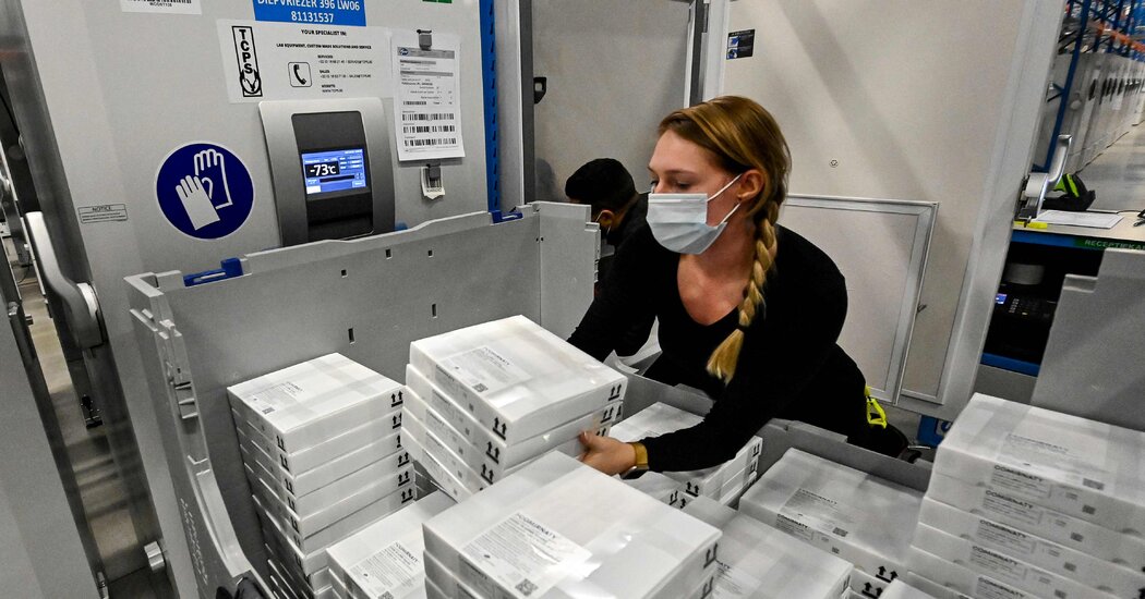 E.U. Set to Curb Covid Vaccine Exports for 6 Weeks