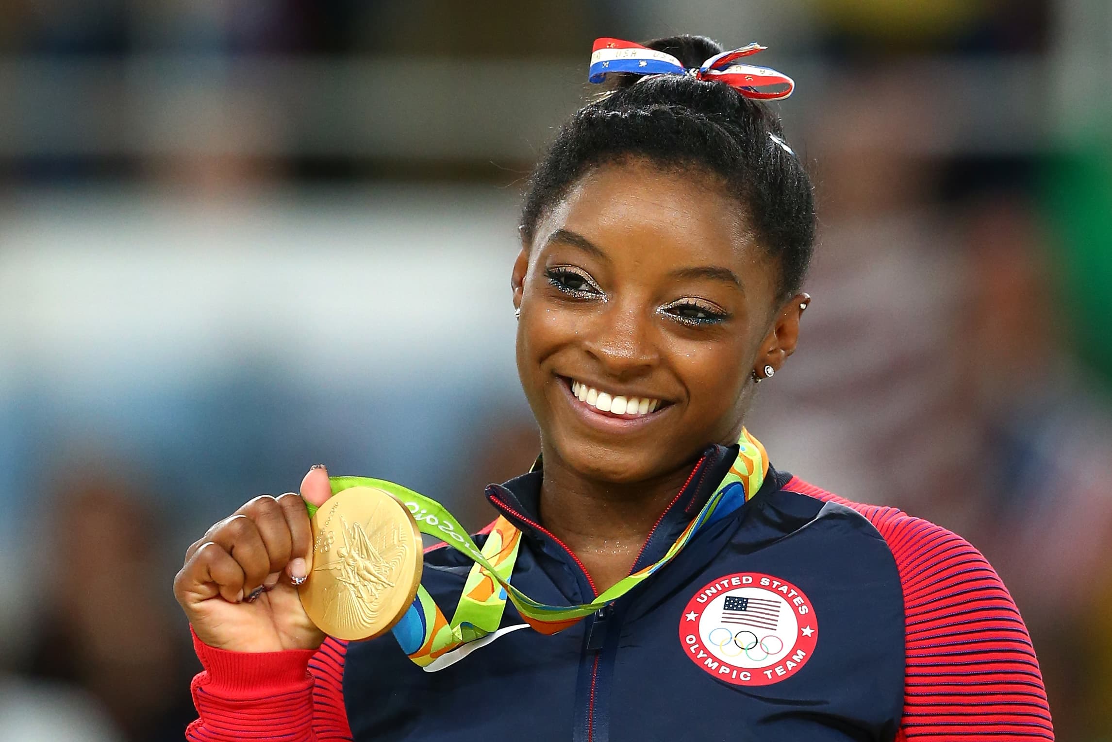 Gymnast Simone Biles is leaving Nike to work with Gap's Athleta brand