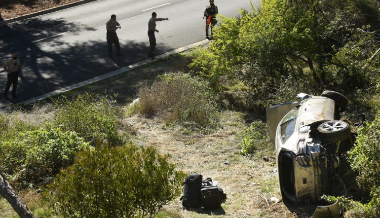 Tiger Woods was speeding before car crash, LA sheriff says