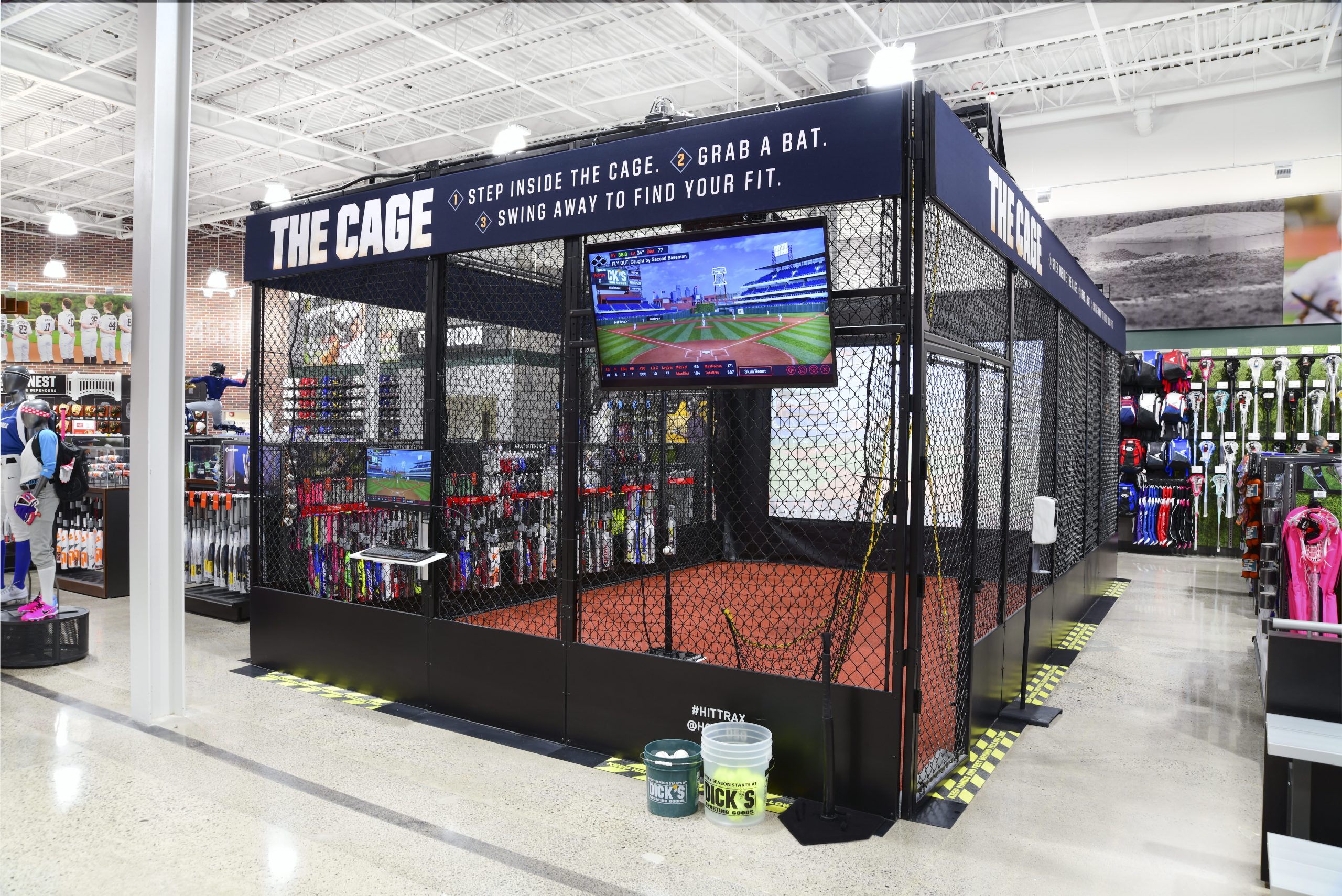 Dick's Sporting Goods' new store has a driving range and outdoor track