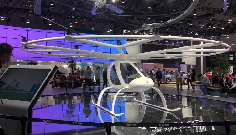 Shanghai China auto show flying cars; Buffett-backed BYD stays clear