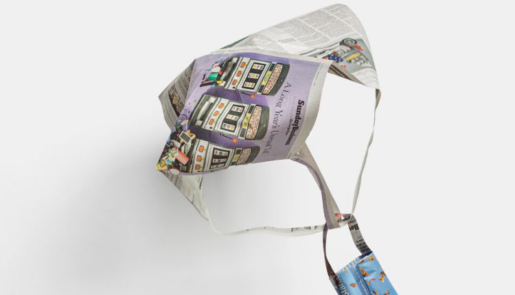 Make a Parachute Out of Newspaper