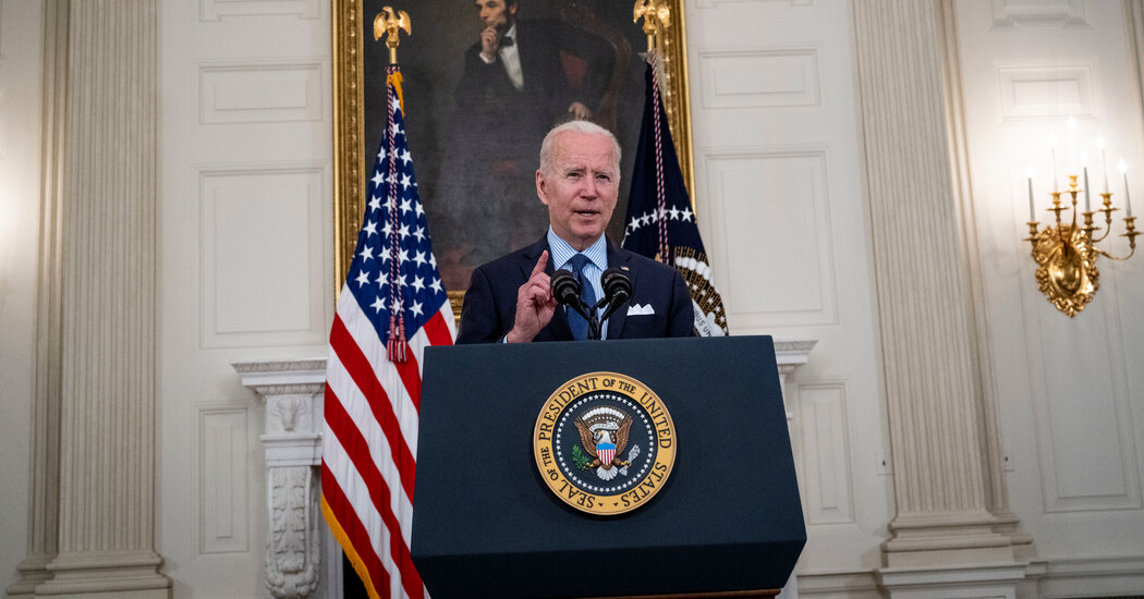 Biden Shifts Vaccination Strategy in Drive to Reopen by July 4